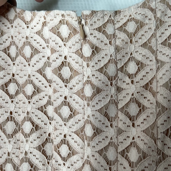 ELIZA J Pink Lace Pintuck Fit & Flare Mini Dress - Picture 9 of 9